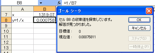 goal seak wrong result